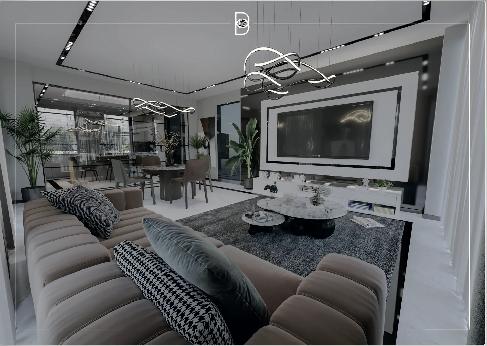 Mordoğan Villa Render 2