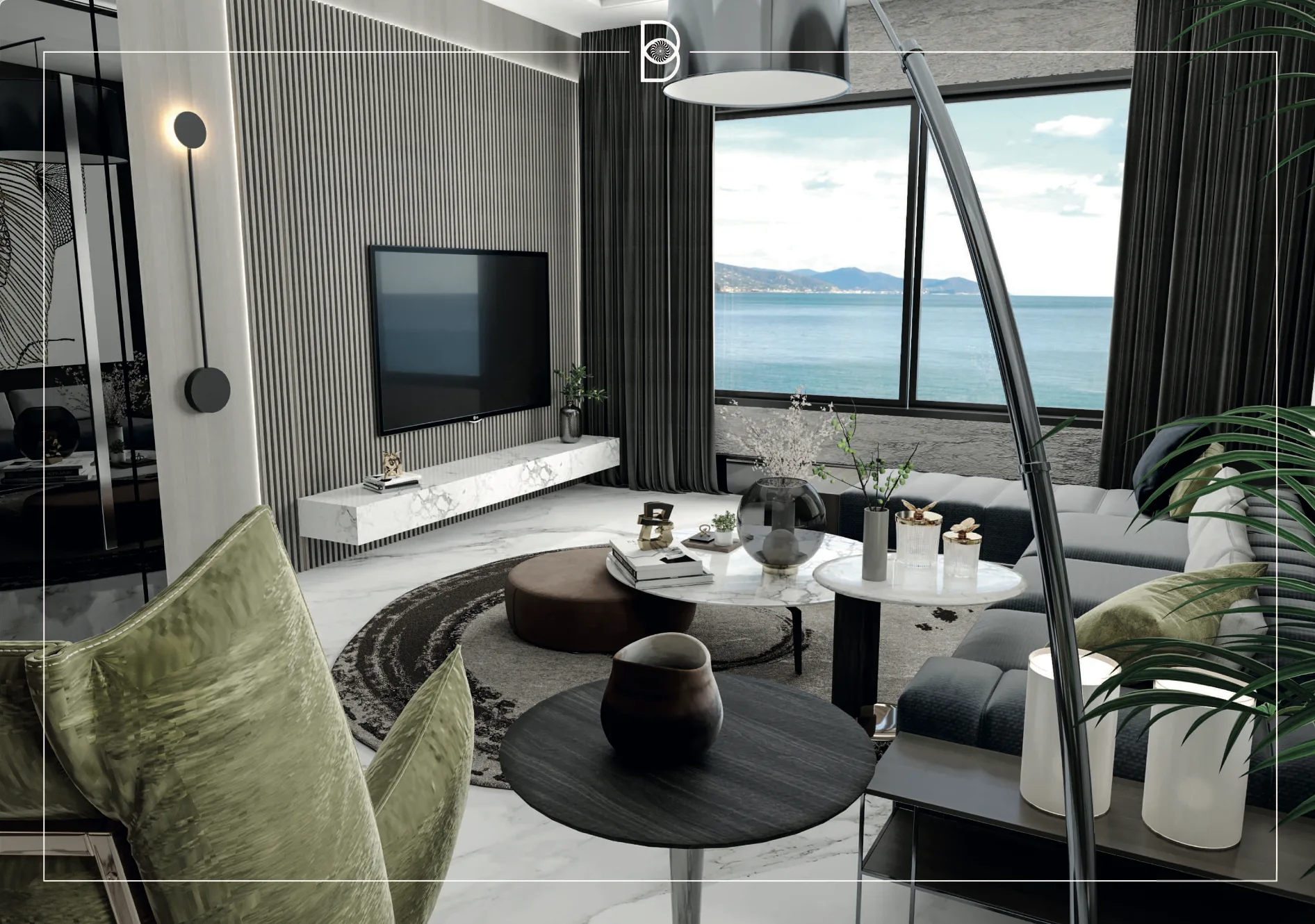 Mordoğan Villa Render 5