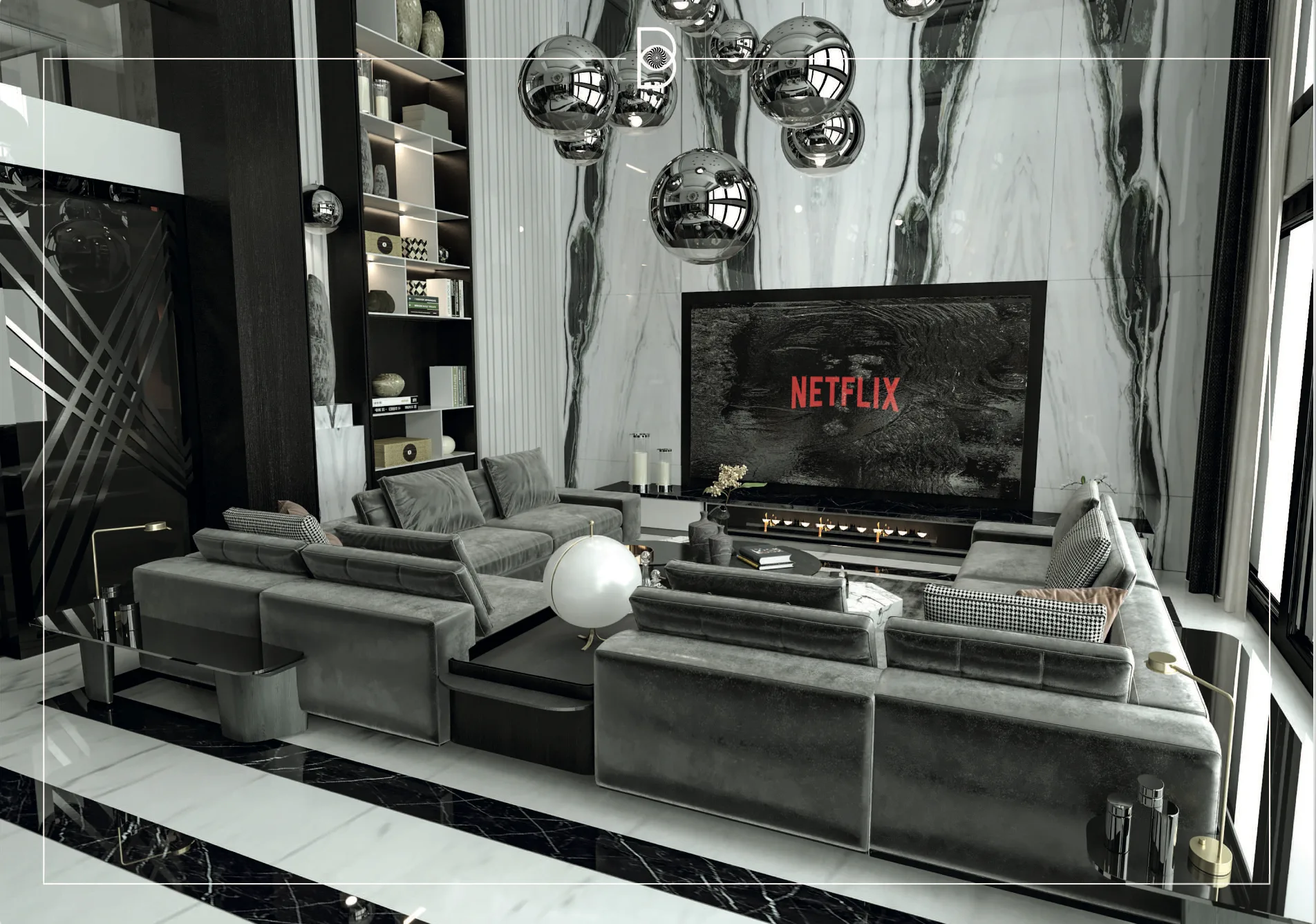 Mordoğan Villa Render 9